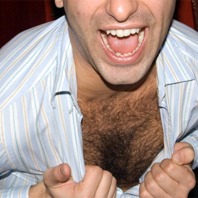 Should men remove their body hair, if to much?