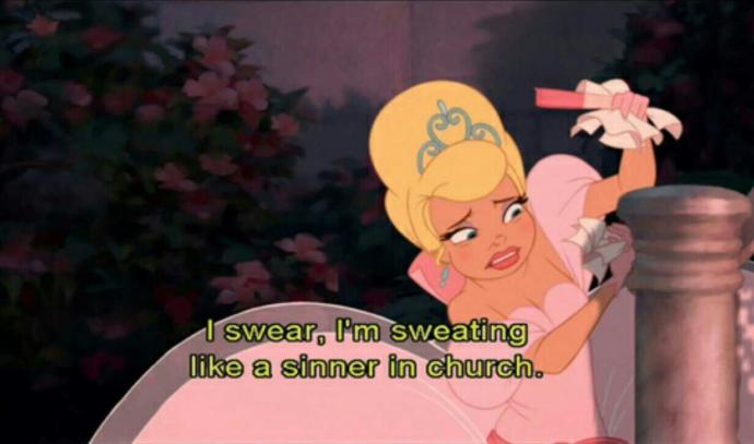 Sweat, attractive or unattractive??