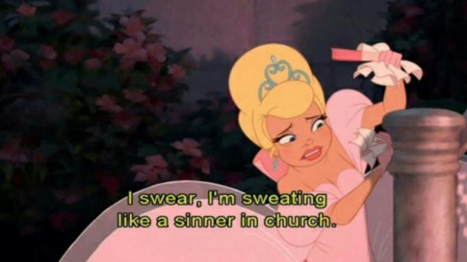 Sweat, attractive or unattractive?