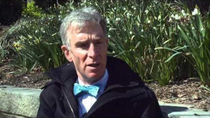 What do you think of what Bill Nye said about arresting climate change denialists?