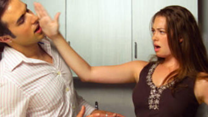 If a man hit your sister when she hit him first, what would you do?