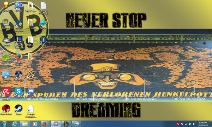 What does your computer desktop look like?