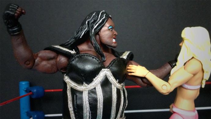 How do I confront a big, strong girl who bullies and embarrasses me  in college?