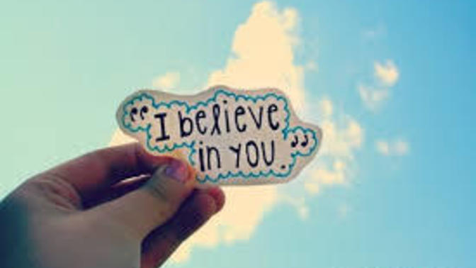 Besides yourself who do you believe in for admiration and guidance for life in general?