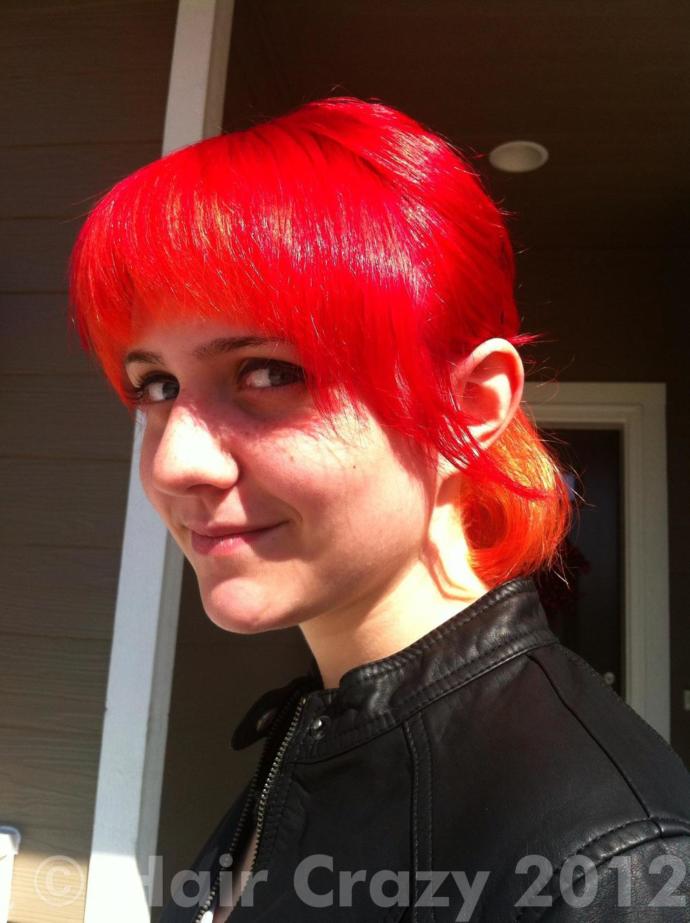 Guys, Would you date a girl with dyed bright red hair?