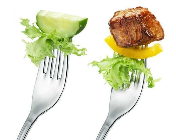 Are well-committed vegetarians tempted by the sight of meat??