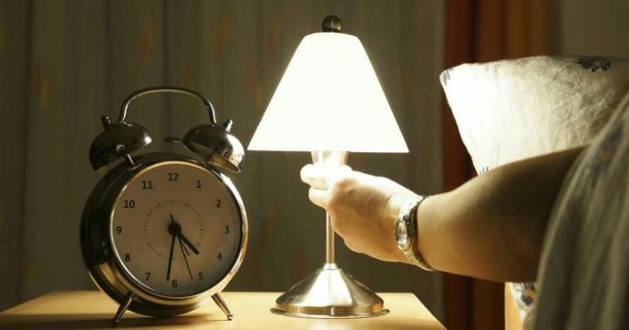 Sleeping at night?
