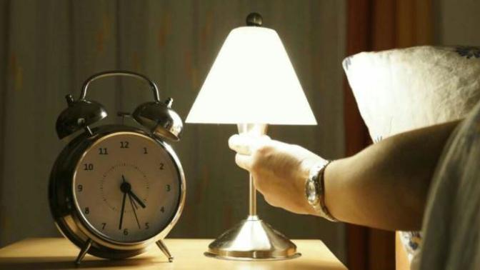 Sleeping at night?