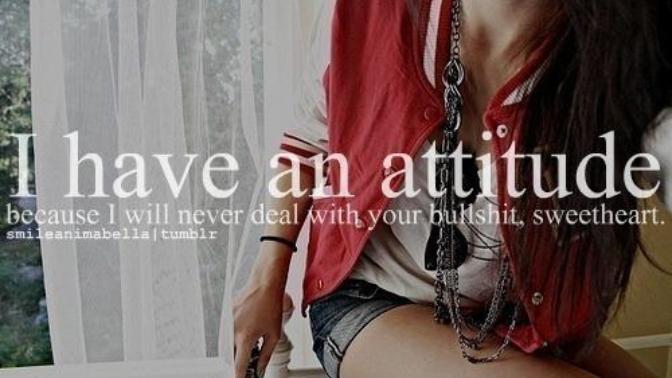 Do guys like girls with an attitude?