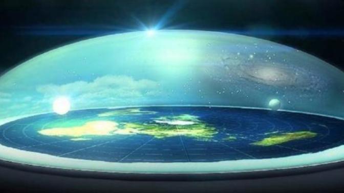 The Earth Is Flat with a Dome?
