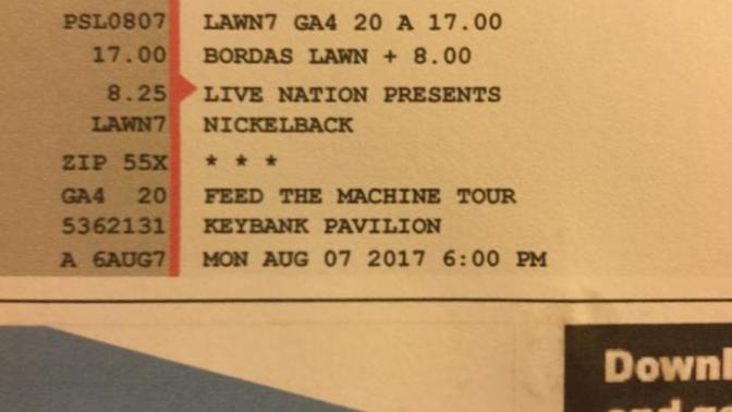 What should I wear to the Nickelback/Daughtry concert tomorrow?