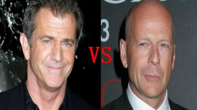 Mel Gibson or Bruce Willis? Who's the better action star?