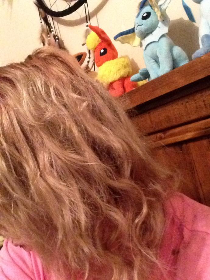 Will red or purple go over rhis monster hair color?