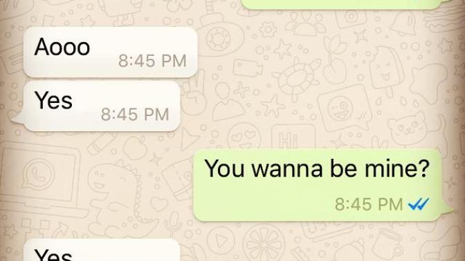 In a relationship with two people at once?