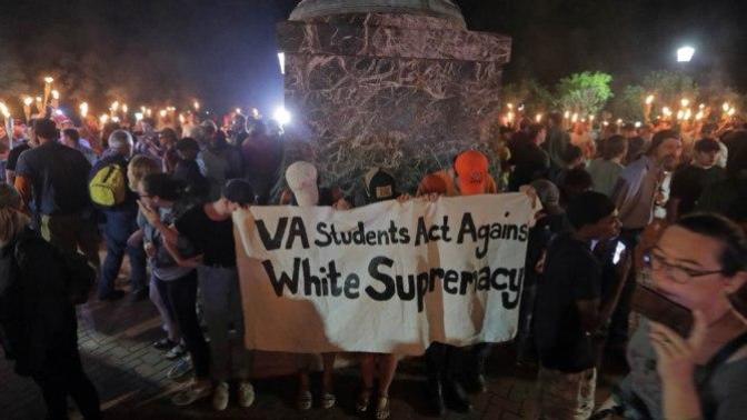 Why is Donald Trump being blamed for Charlottesville?