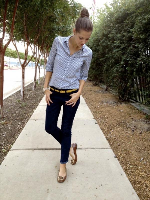 Girls, will a skinny belt hold up jeans?