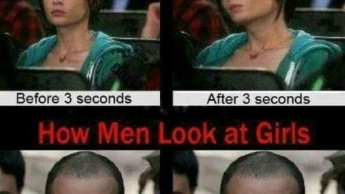 Is it true that guys don't know how to stare at girls they find attractive?