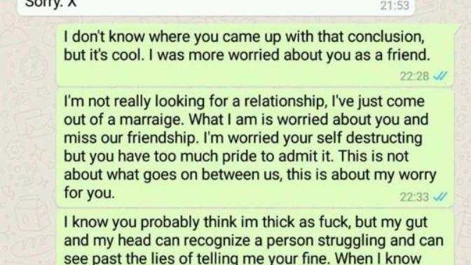 What is going on in this guys head?