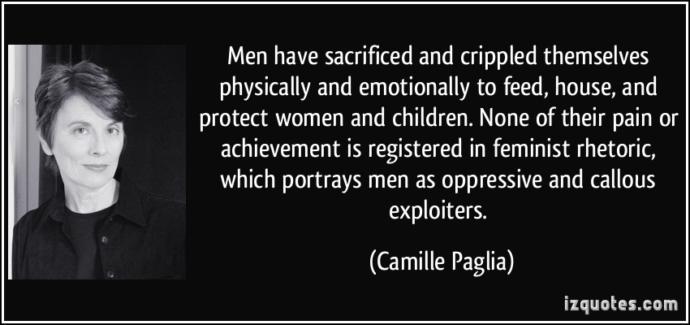 How do you think the civilization would be if it was matriarchy and are you agreeing in Paglia's quote?