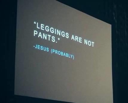 Ladies, leggings as pants?
