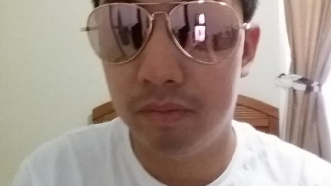 Why do people think that I look so gay wearing these sunglasses?