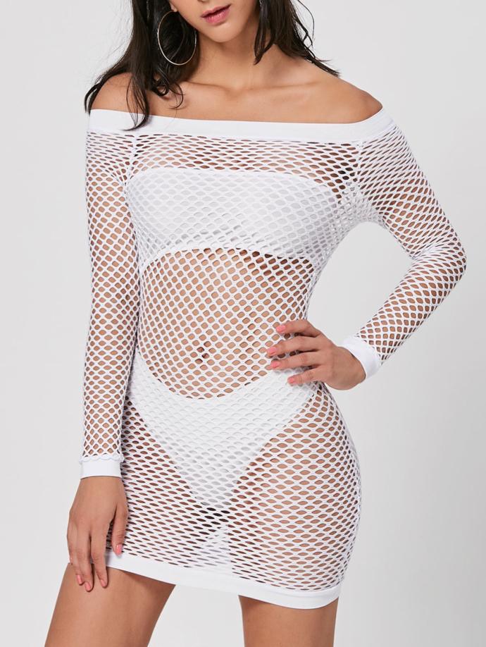 Would you wear a sheer dress in public? Do you have the body to pull it off?