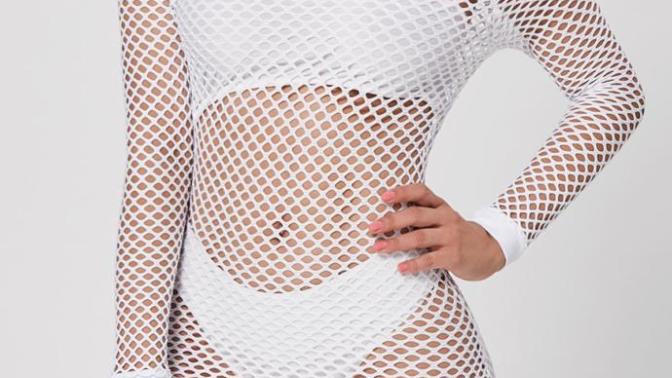 Would you wear a sheer dress in public? Do you have the body to pull it off?