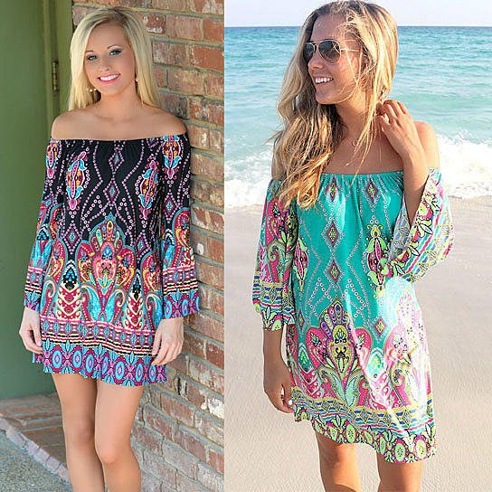 Do you like the patterns/colors on these beach dresses?