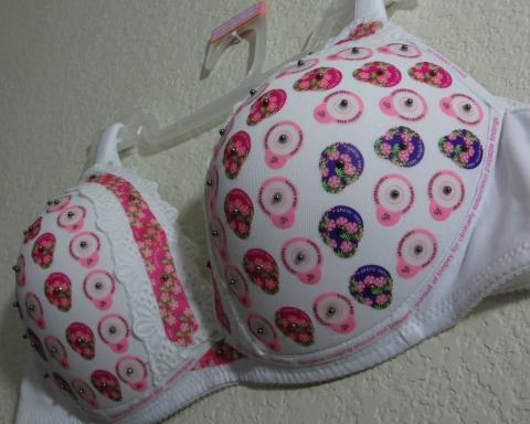 Girls, if when you got a mammogram, they put stickers on your nipples, would you be weirded out?