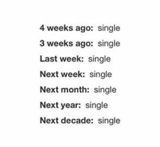 Does anyone else feel like being destined to be single forever?