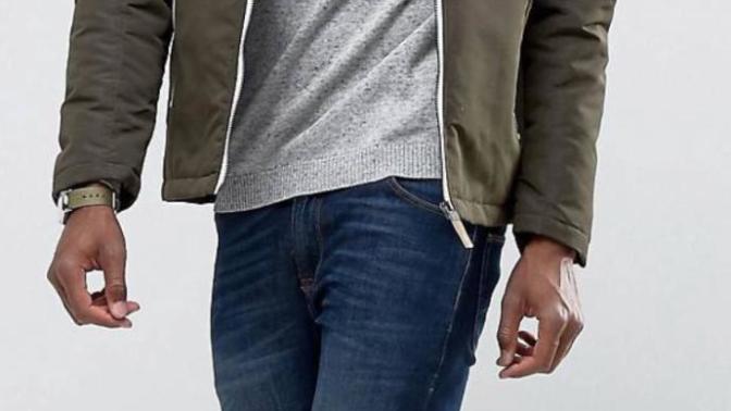 What should I wear with these jeans and jacket?