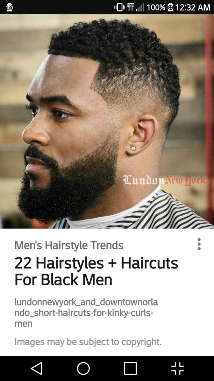 Girls, What kind of hairstyle to you prefer on a black guy?