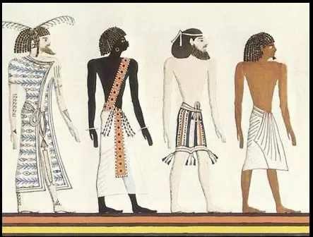 What did Ancient Egyptians look like?