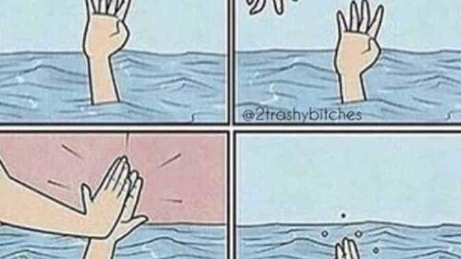 When you see your ex drowning what would you do?