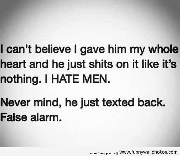 Why do guys take so long to reply to texts? Do they not know it pisses us off?