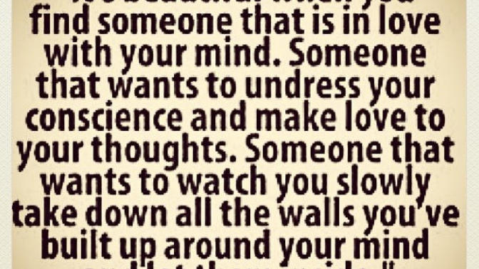 Do you crave a deep mental connection? Do you value mental connection more than sex and lust in a relationship?