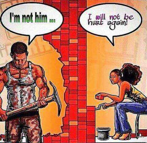 if u was in a bad relationship and u met new one would u give him a chance , take care from him or let him go cause u don't need to get hurt any more?