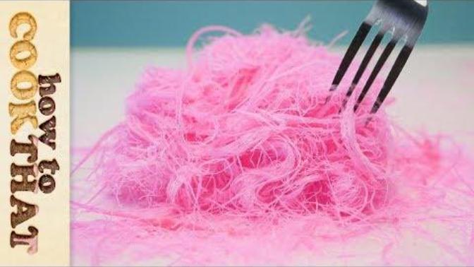 Have you ever seen how they make EDIBLE PINK HAIR?