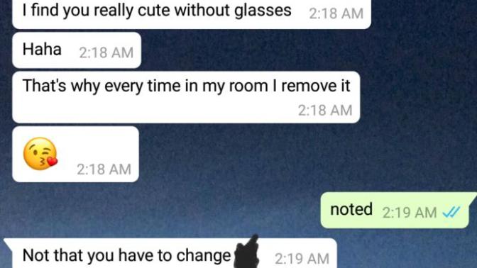 [See Photo] Should I feel angry/insecure because of what my boyfriend said?