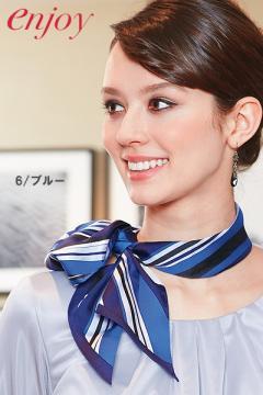 do you ever see scarves worn like this?