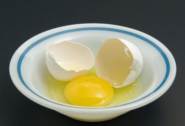 Have you swallowed a raw egg?