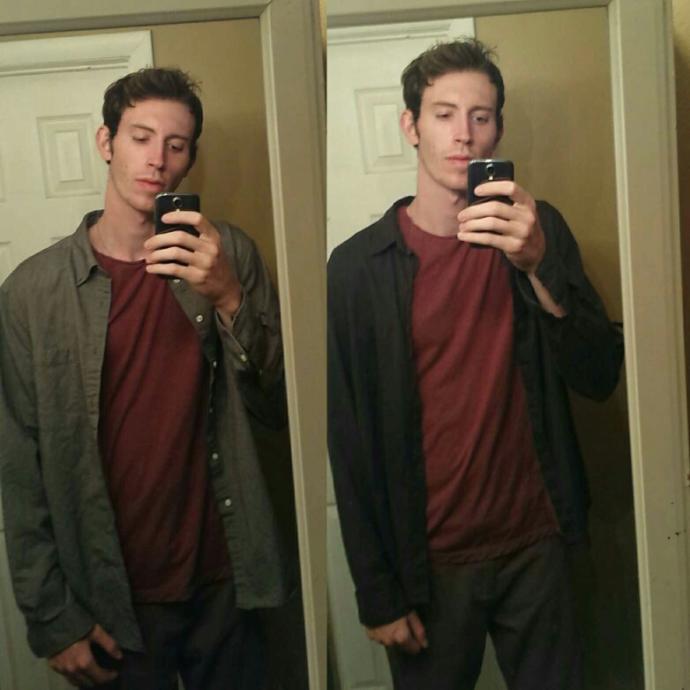 What shirt looks better??