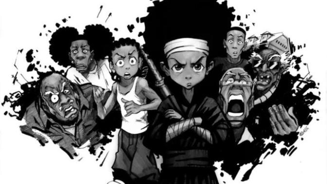 Can I watch the Boondocks if I'm white?