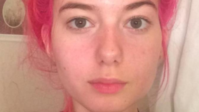 Rate this girl with the dyed hair?