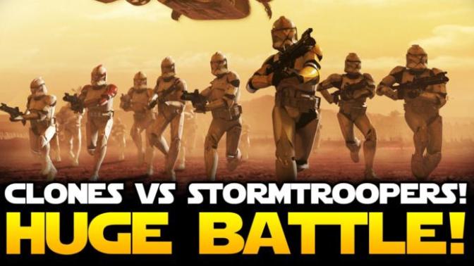 Death Battle: Who would win - Stormtroopers vs Clone Troopers?