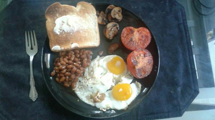 What does your breakfast consist of?