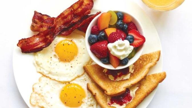 What does your breakfast consist of?