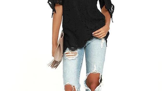 Which pair of jeans would look best with this shirt?