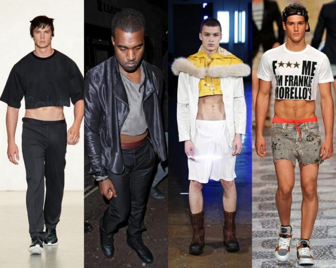 What do you think of "male crop tops"?