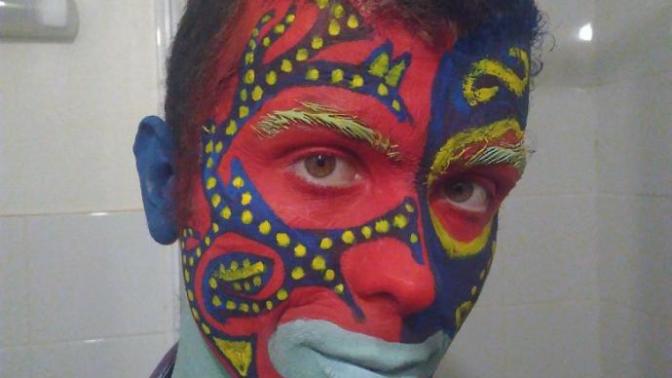 How do I look with my this face paint?